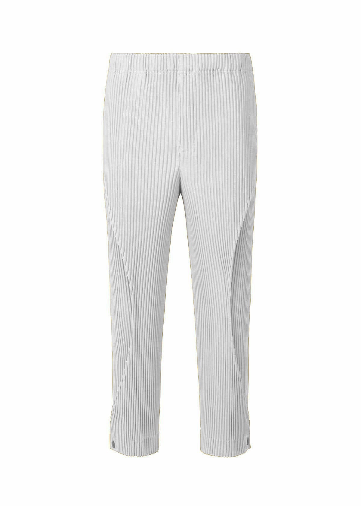 Pleated men's slacks 2024 new spring fake two-piece sports pants corseted cuff pants men's pants tide