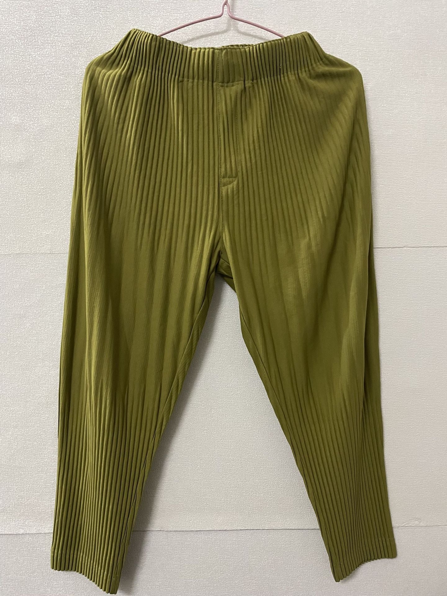 Miyake-style pleated bloomers, pressed pleated men's pants, loose casual autumn harem pants, cropped pants, tide JF151