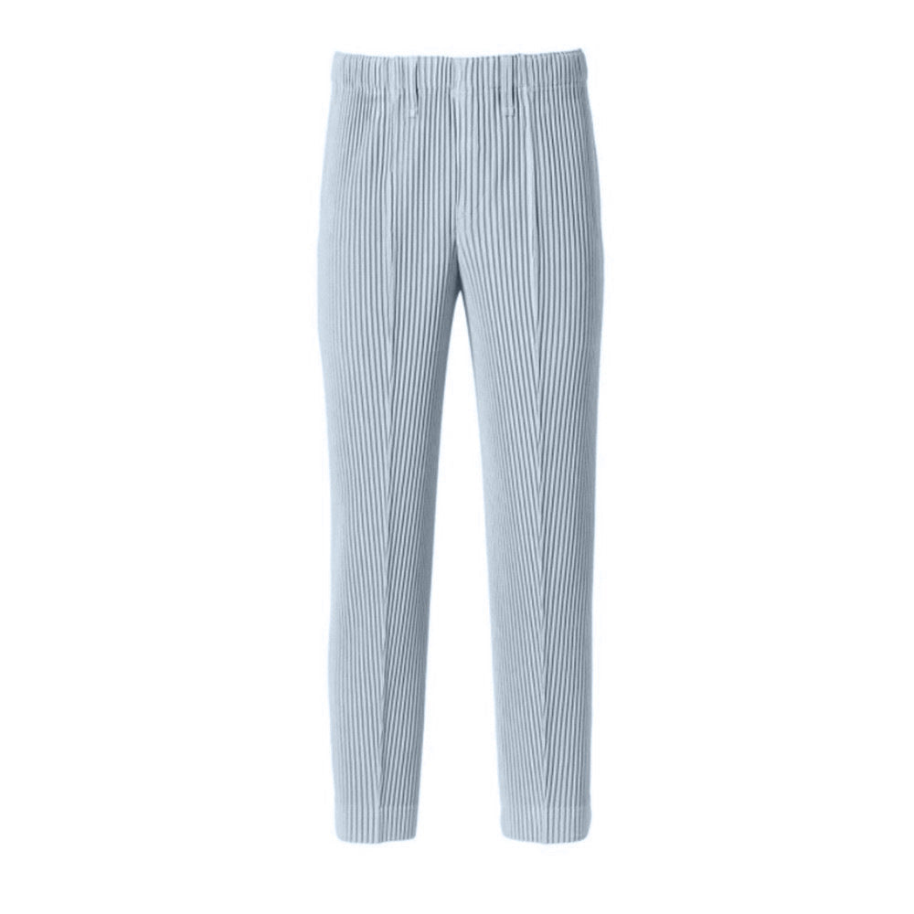 Early Spring Men's Casual Pants 2024 New Fashion, Simple Versatile, Slim Pleated, Sport, Tapered Pleated Trousers, Men