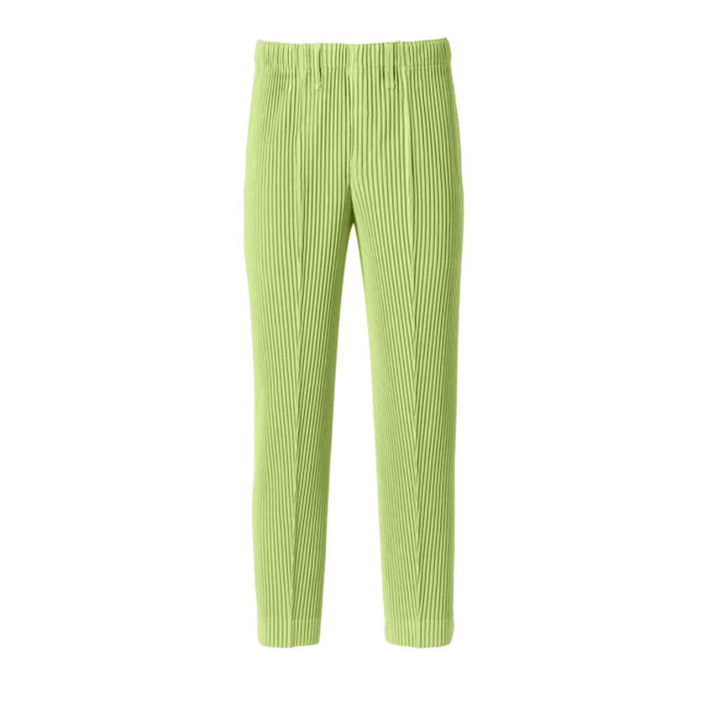 Early Spring Men's Casual Pants 2024 New Fashion, Simple Versatile, Slim Pleated, Sport, Tapered Pleated Trousers, Men