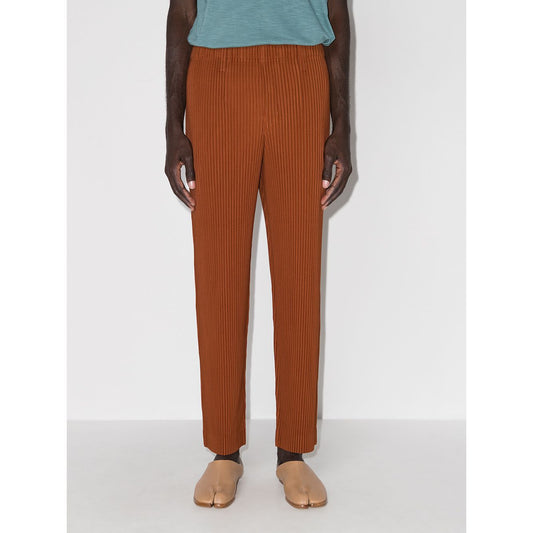 Miyake men's straight-leg pants, minimalist style, foreign trade, casual business, pleated pants, tide men's trousers, spot one piece of delivery