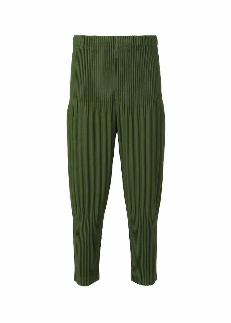 Miyake-style pleated bloomers, pressed pleated men's pants, loose casual autumn harem pants, cropped pants, tide JF151
