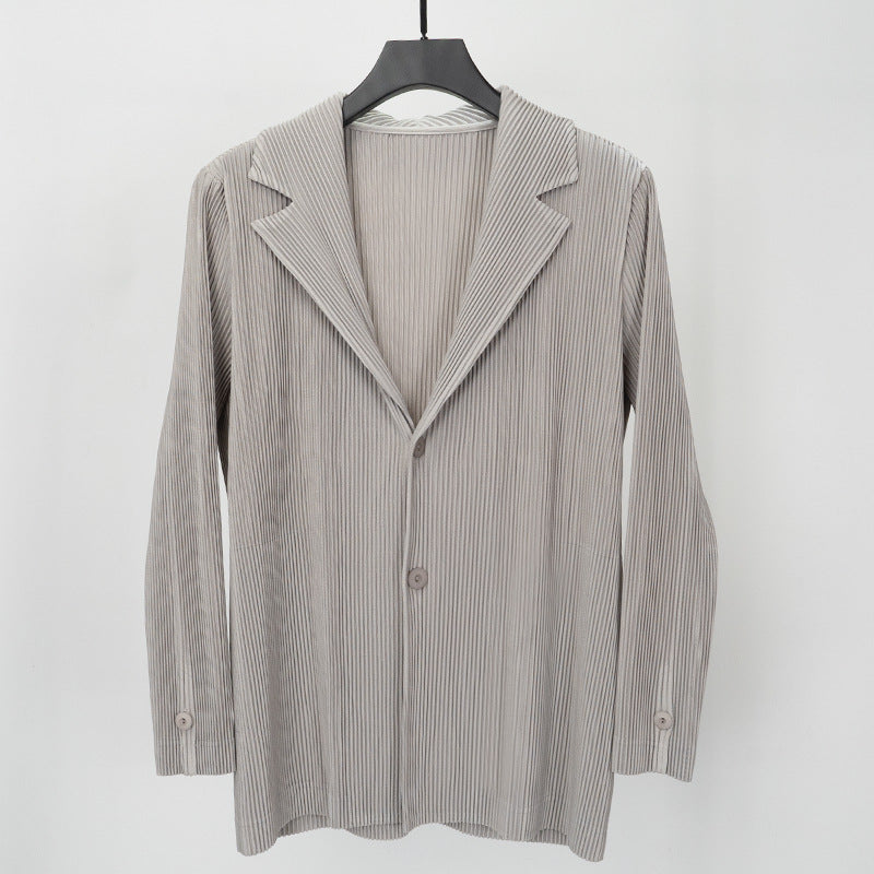 2024 Miyake June New Casual Life Men's Blazer Spring Premium Men's Suit JD201