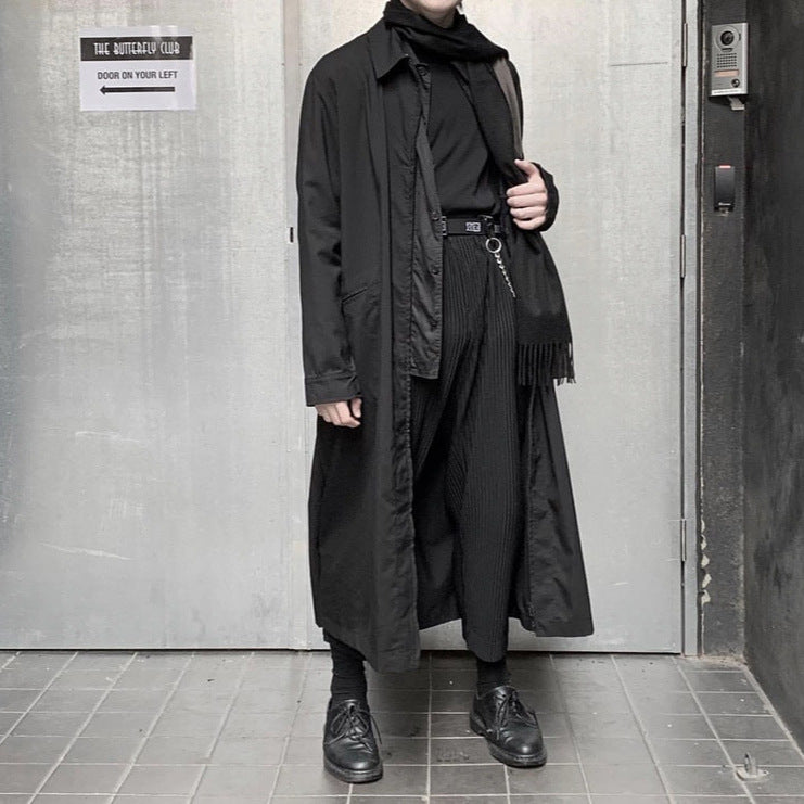 Japanese Miyake style pleats JF149 classic simple loose casual harem pants tapered pants cropped pants men