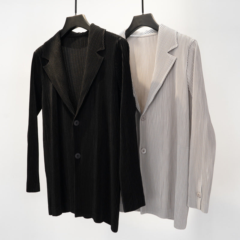 2024 Miyake June New Casual Life Men's Blazer Spring Premium Men's Suit JD201