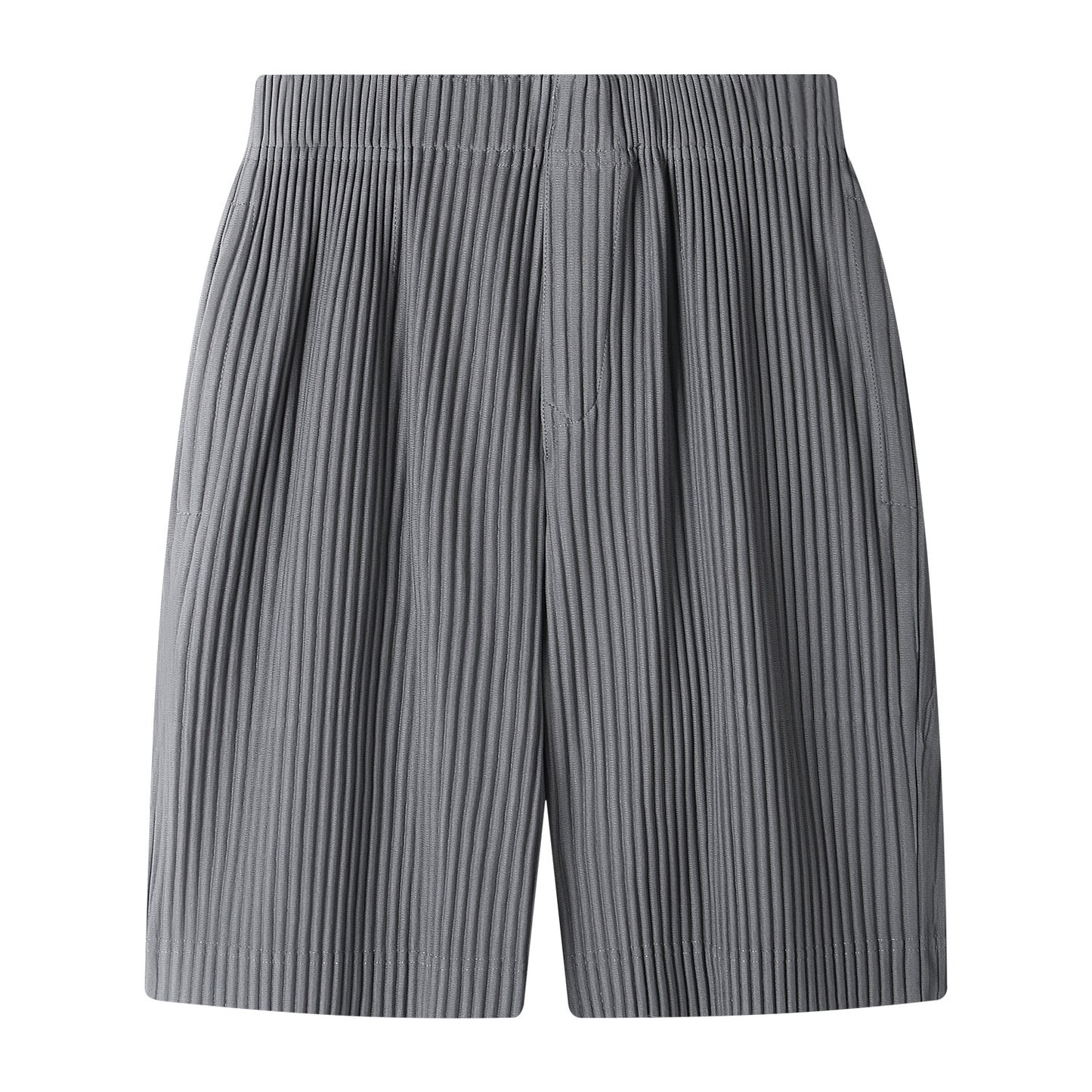 Miyake Warcoir pleated men's shorts drape casual cropped pants loose casual versatile youth summer JF148